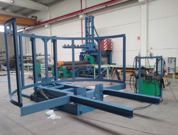 Volquete de virolas de gran diametro